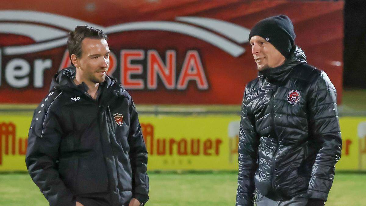 Markus Rebernegg und Gernot Plassnegger: Früher Co-Trainer und Trainer - jetzt Gegner