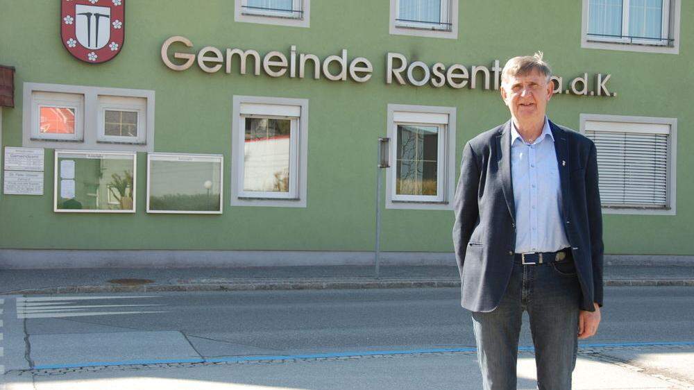 Das Gespräch mit seinen Bürgern muss auch mit Corona-Auflagen möglich sein, meint Rosentals Bürgermeister Engelbert Köppel