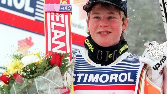 ... ein junger Andreas Goldberger, der "Lausbub" aus Waldzell, erobert die Skisprung-Welt.