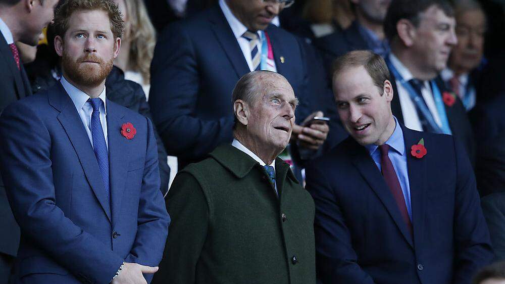 Prinz William und Prinz Harry würdigen ihren Großvater
