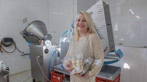 Amela Sutterlüty produziert mit ihrem Team mehr als 5000 Nudeln pro Woche
