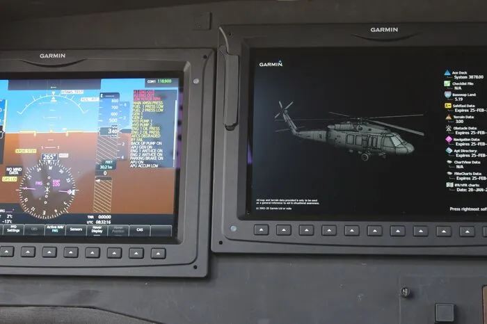 Die Displays bieten den Piloten völlig neue Möglichkeiten.