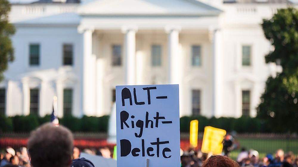 Demo vor dem Weißen Haus in Washington
