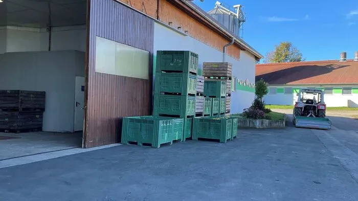 Private können ihr Obst zum Reisingerhof bringen.