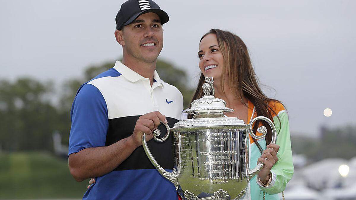 Brooks Koepka mit Freundin Jena Sims