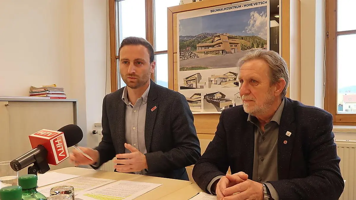 Jochen Jance und Hannes Koudelka stoppten im April das Projekt