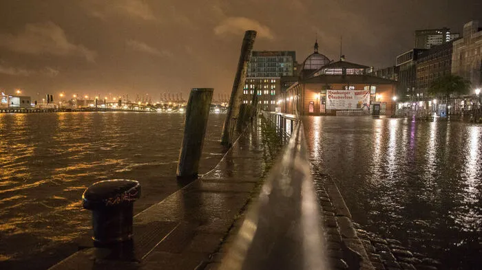 Hochwasser in Hamburg