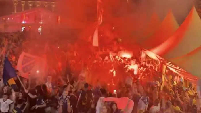 Die Bosnier haben den Neuen Platz übernommen