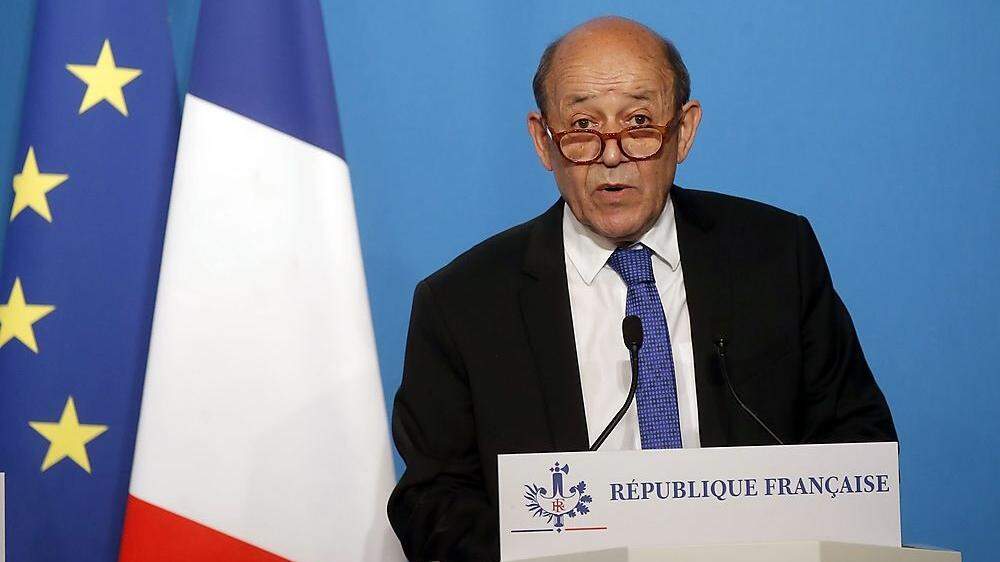 Außenminister Jean-Yves Le Drian