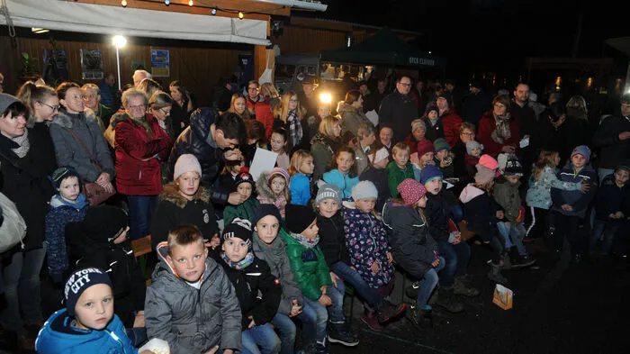 Dutzende Zuschauer haben sich Samstagabend vom Schremser Advent verzaubern lassen.