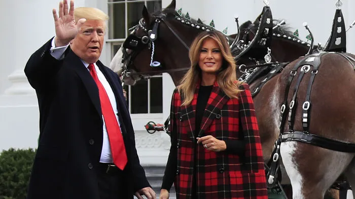 Traditionellerweise sind die First Ladys im Weißen Haus in Washington für die Weihnachtsdekoration zuständig.