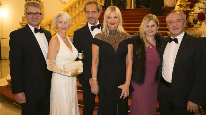 Alexis und Andrea Wintoniak, Hans Christof mit Natalie, Günter Dörflinger mit Gabi