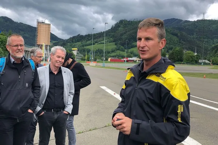 Andreas Aigner, Rallye-Weltmeister, hat schon vielen erlebt und kann den Kindern somit viele zahlreiche Tipps für die Zukunft geben.
