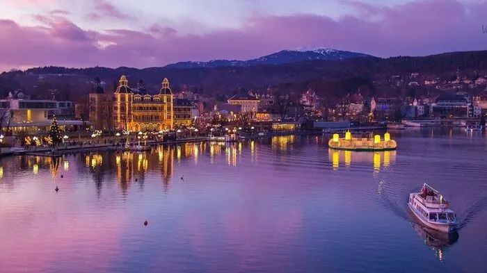 Velden hat sich für den Advent herausgeputzt