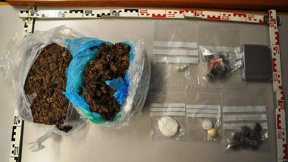 Kokain und Cannabis wurden beim Verdächtigen gefunden
