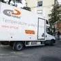 A refrigerated truck carrying a first batch of COVID-19 vaccines by drug company Moderna arrives at the Superior Health Institute, in Rome, Tuesday, Jan. 12, 2021. The drugs agency for the 27-nation EU has approved two coronavirus vaccines, one made by American drugmaker Pfizer and Germany's BioNTech and another by Moderna. (Cecilia Fabiano/LaPresse via AP)