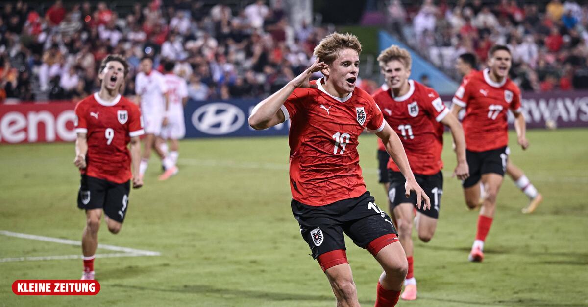 U17-Fußball-Weltmeisterschaft: Österreich besiegt Japan im Halbfinale