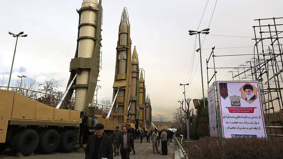 Raketen im Iran