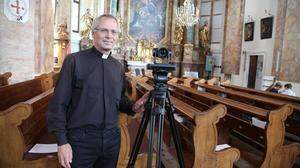 Die Heiligen Messen von Pfarrer Roger Ibounigg werden im Internet übertragen