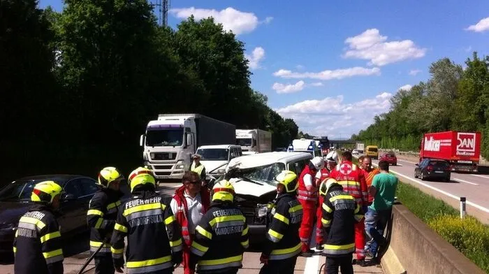 Unfall auf der A9