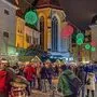 Auch das Franziskanerviertel leuchtet weihnachtlich