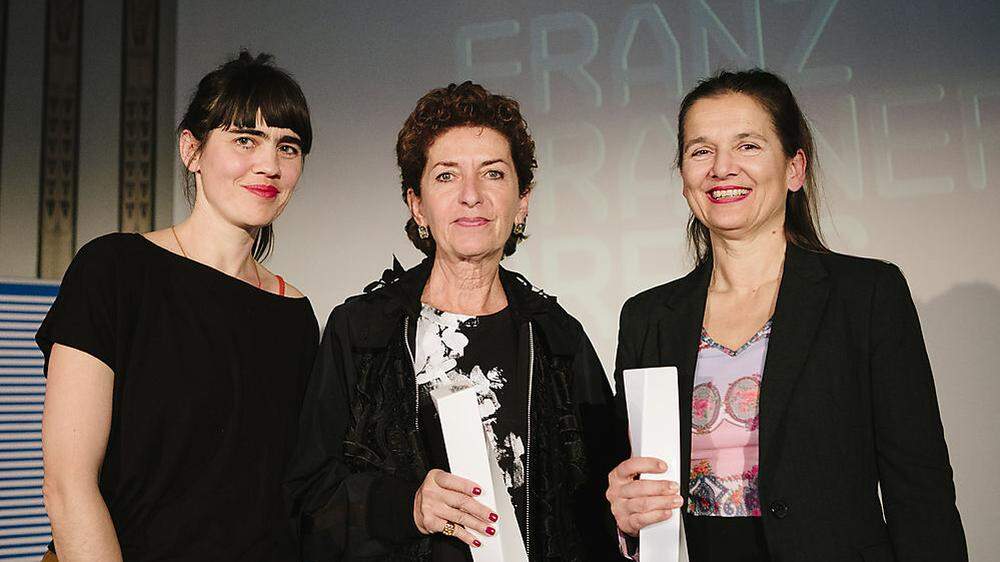 Bei der Diagonale geehrt: Krisztina Kerekes, Ruth Beckermann, Karin Berghammer 