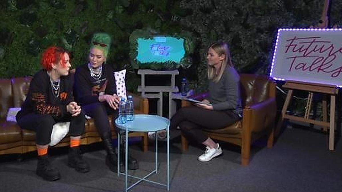 Amy Wald & Valentina Vale zu Gast beim &quot;Future Talk&quot;