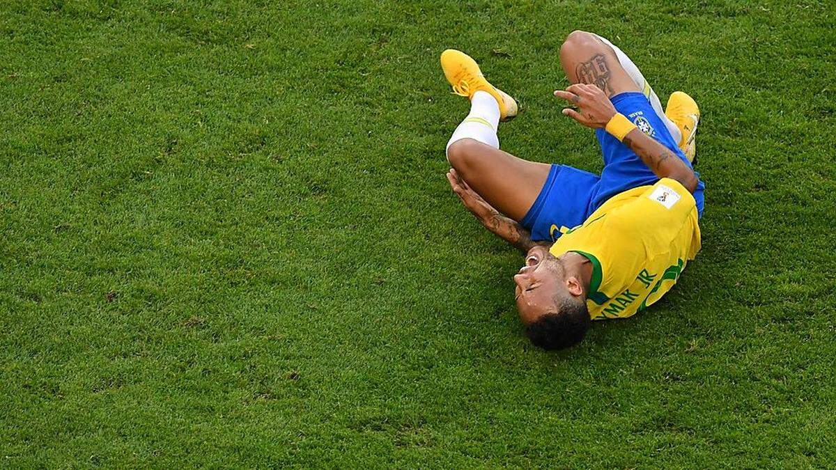 Neymar während der WM in Russland