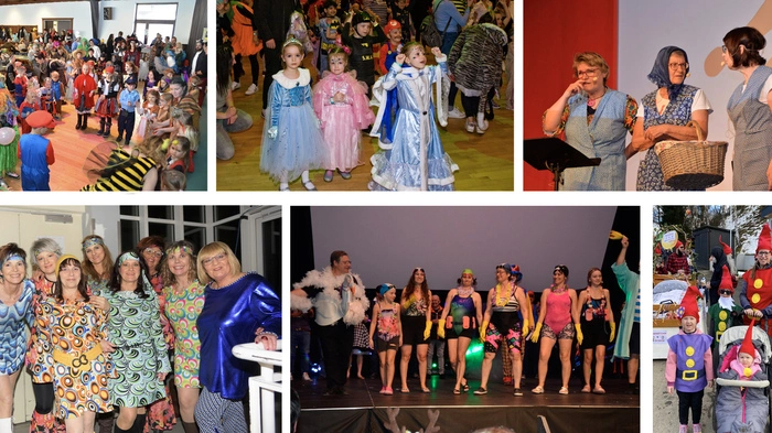 Buntes Faschingstreiben in der Region