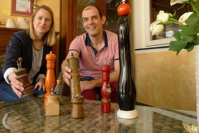 Sigrid und Karl Kogler vom Restaurant Pfeffermühle in St. Urban legen großen Wert auf ihre Lehrlinge