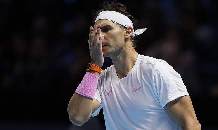 Rafael Nadal konnte nicht zufrieden sein