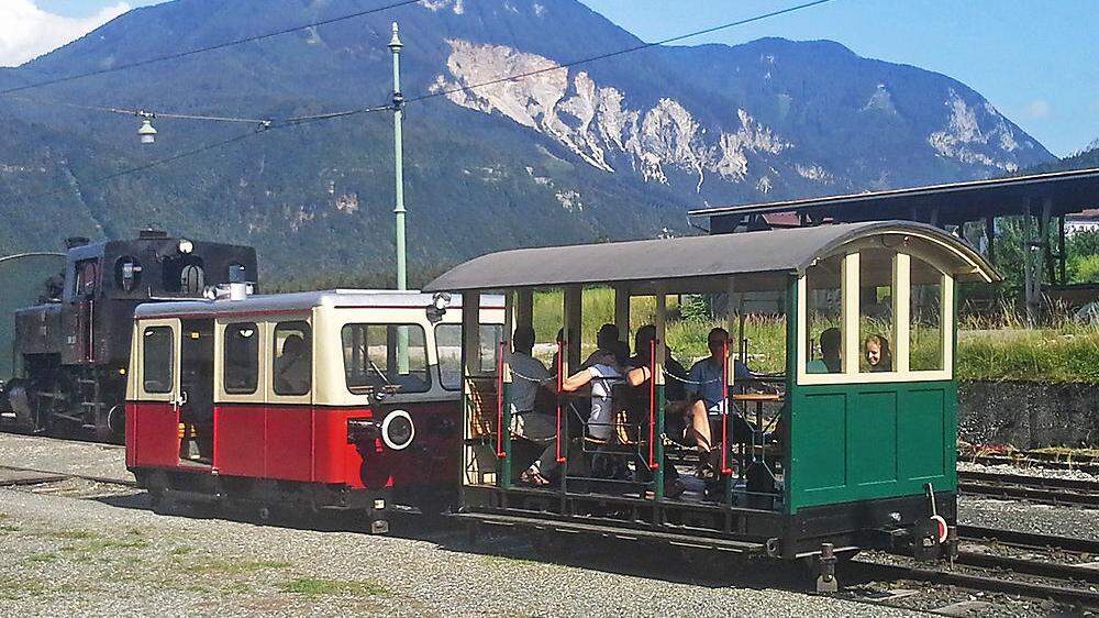 Der Carnica Draisinen Express soll mit offenen Wagen ein Erlebnis der anderen Art bieten