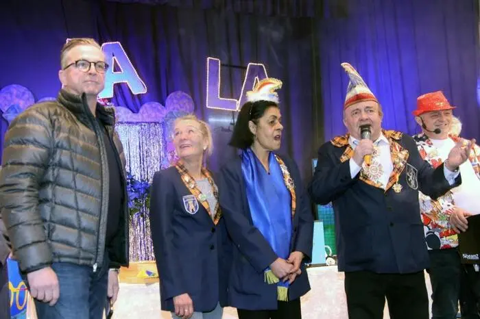 Zu dem hatte die Köflacher Faschingsgilde Kölala mit Karl Christandl (rechts) an der Spitze sowie die Kinderfreunde Köflach und Oberpichling in das Volksheim geladen. 