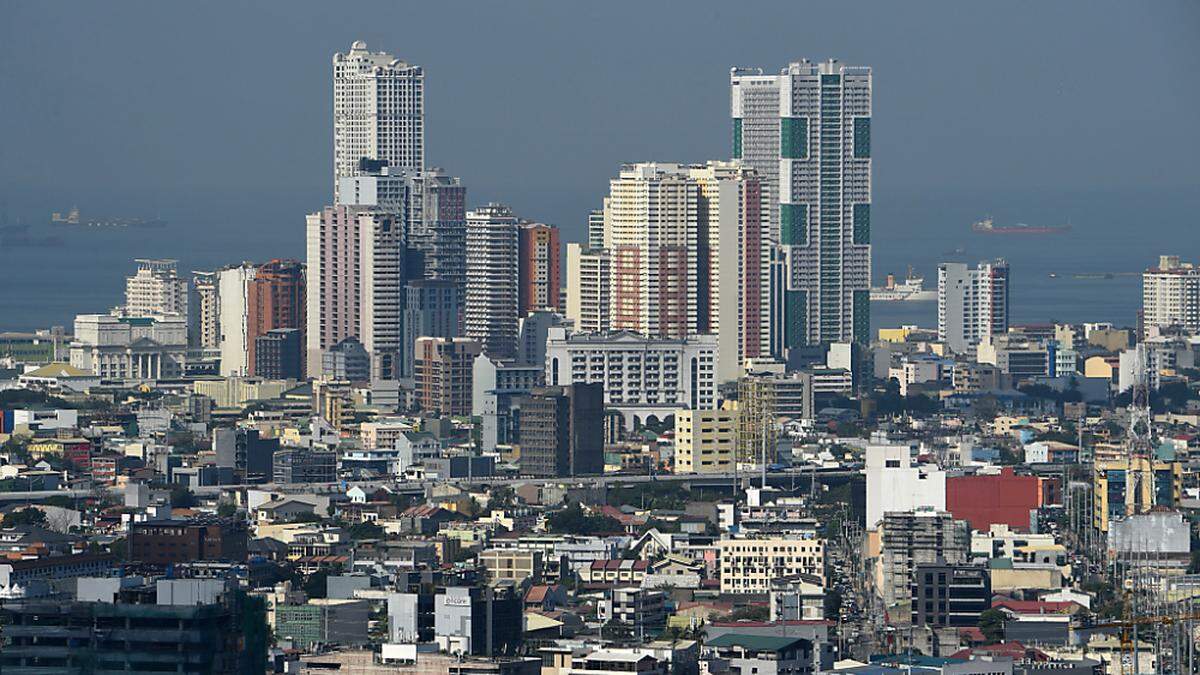 Die philippinische Hauptstadt Manila