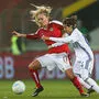 Sarah Puntigam erzielte das 1:0 für Österreich