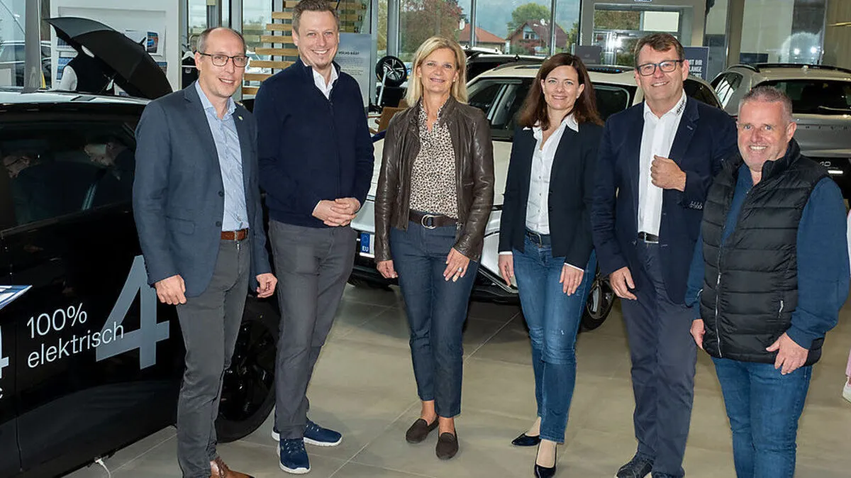 Christian Mayer, Andreas Schweighart, Susanne Kaltenegger, Claudia Zielowski, Hans-Jörg Fürstaller und Erich Weber