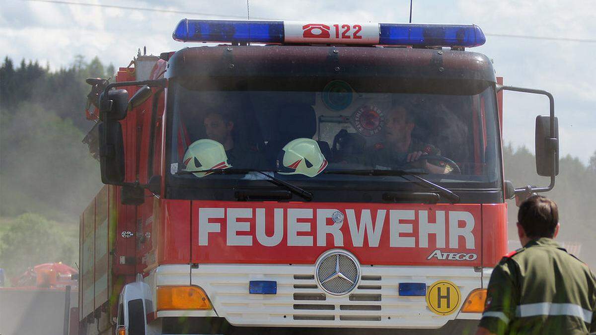 20 Feuerwehrleute waren am Montag in der Früh im Einsatz (Sujetbild)