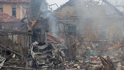 Odessa wird immer wieder Ziel von Angriffen