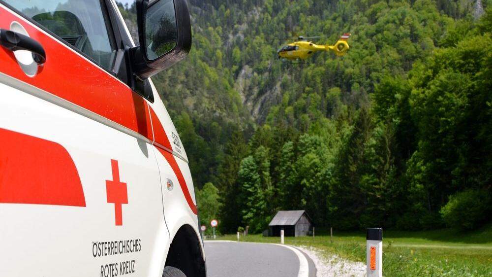 Die Erstversorgung übernahmen das Rote Kreuz Bruck-Mürzzuschlag und das C 12-Notarztteam