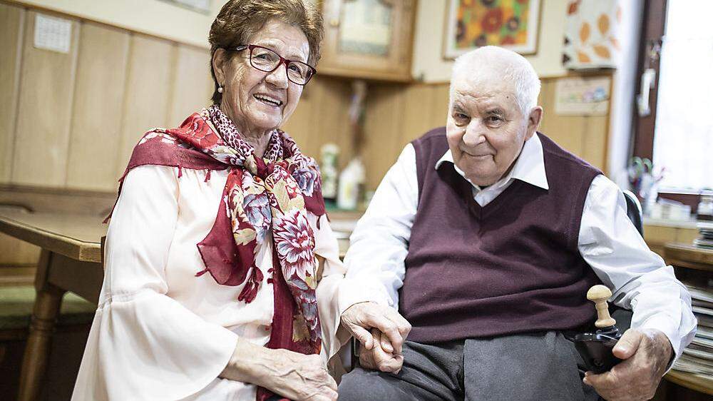 Maria und Bartholomäus Ladinig sind seit 60 Jahren verheiratet: Am 21. November 1958 gaben sie sich das Ja-Wort