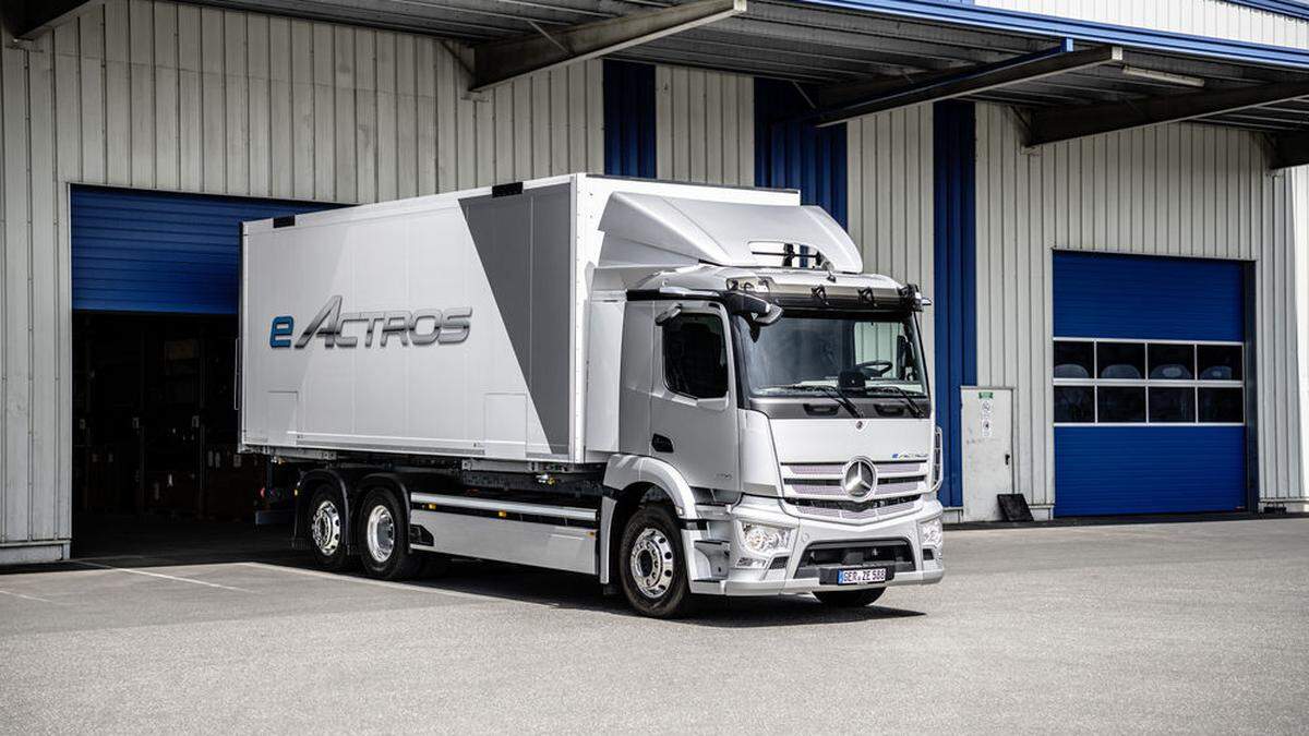 400 Kilometer Reichweite: der eActros