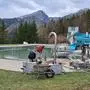 Das Freibad in Bad Eisenkappel wird derzeit saniert