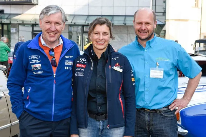 Gerhard Burgstaller (Ford), Elke Lerchster-Tuppinger (Renauld) und Michael Huber (Mazda)