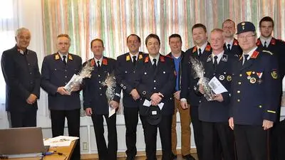 Die Kameraden der FF Guttaring