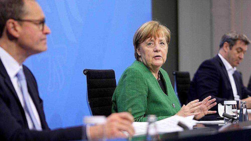 Merkel berät mit den Ministerpräsidenten über das weitere Vorgehen 