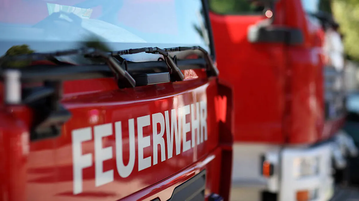 Zwei Feuerwehren waren im Einsatz