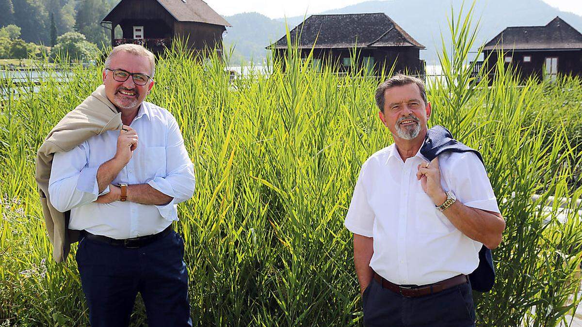 Jakob Strauß (SPÖ, links) und Josef Lobnig (FPÖ) verbindet eine langjährige politische Laufbahn