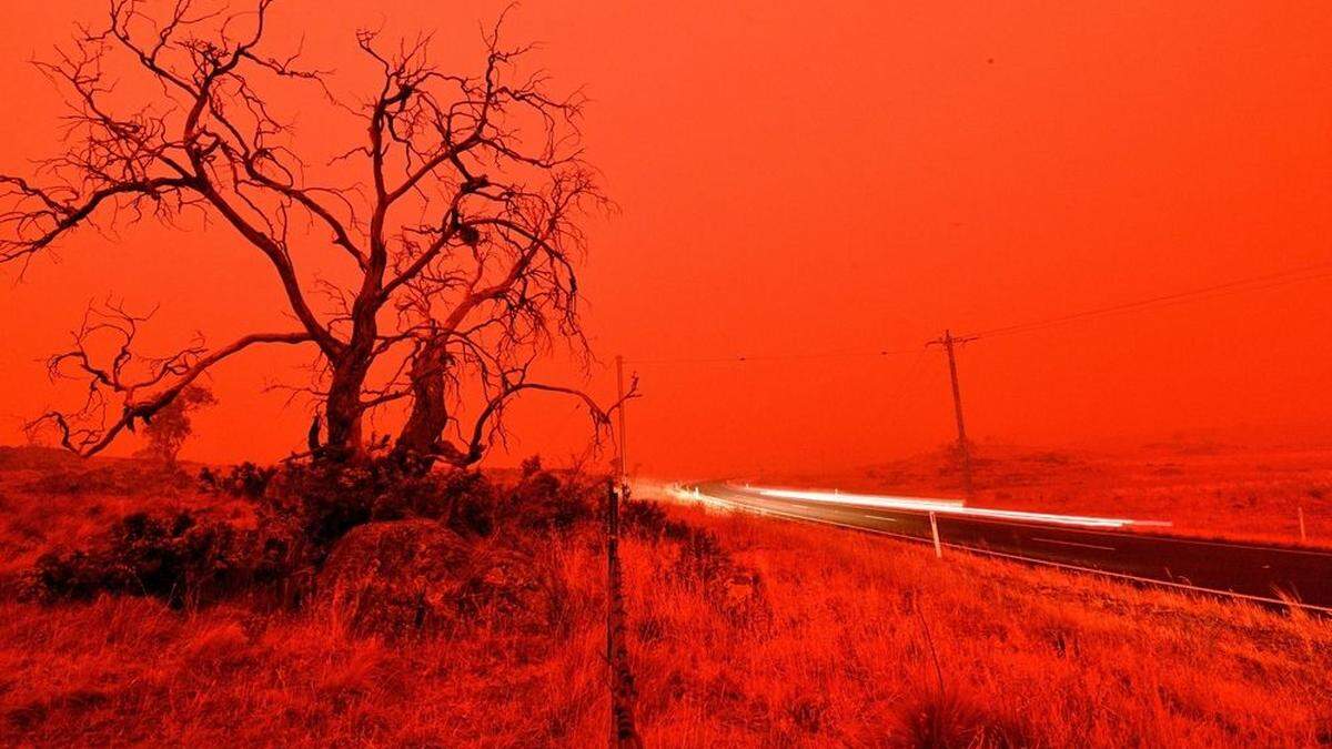 Seit Monaten brennen zig Buschfeuer in Australien 