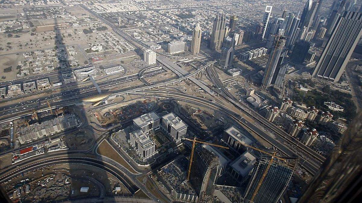 Die Wüstenmetropole Dubai steht als Mitglied der Vereinigten Arabischen Emirate auch auf der Schwarzen Liste der EU