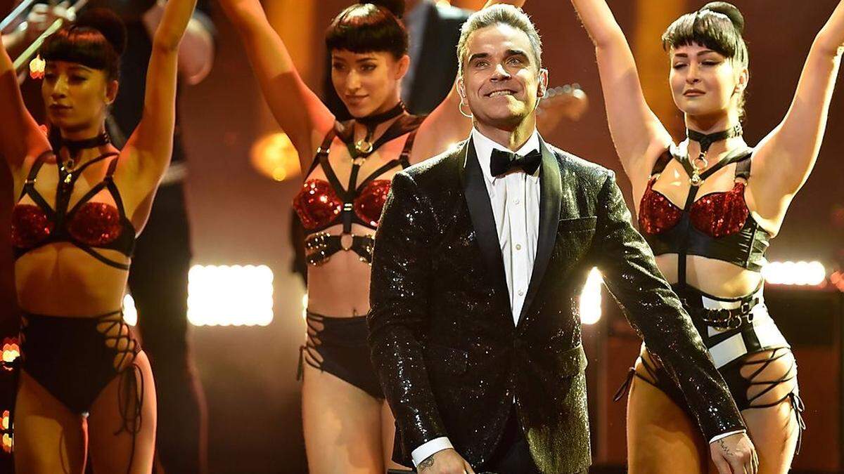 Megastar Robbie Williams rockt im ausverkauften Wörtherseestadion in Klagenfurt